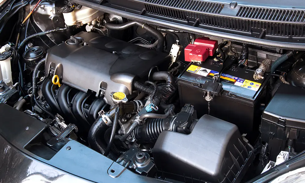 Battery in an Audi A6