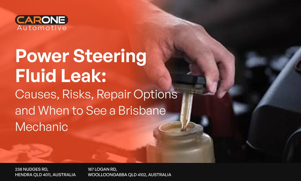 Power Steering Fluid Leak_ Causes, Risks, Repair Options and When to See a Brisbane Mechanic